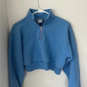 Aritzia TNA Perfect Cozy Fleece Quarter Zip